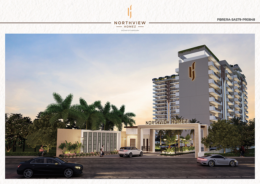 north view homez park-zirakpur tower a b c d flats